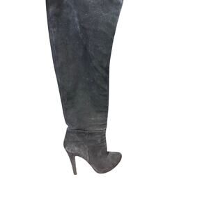 Vintage Prada suede and leather knee boots size 37.5 euro